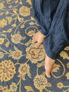 Elegant Navy Pleated Kurta Set