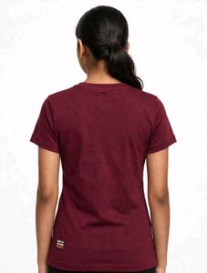 Maroon T-Shirt for Girls