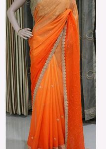 Saree With Blouse &paticot
