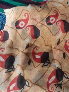 Elegant Patterned Ethnic saree