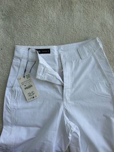 White Baggy Trouser