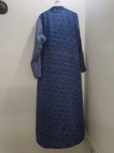 Elegant Blue Printed Long Kurta