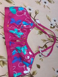 Floral Print Bikini top - Comfortable Support