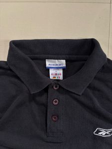 Rebook Black Polo vintage Tee