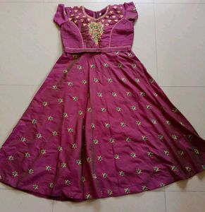 Beautiful Embroidered Ethnic Gown