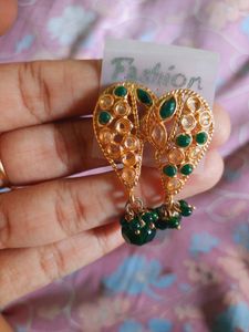 Green Earring