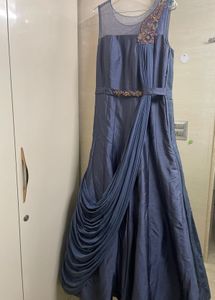 Clearance Sale! Stunning Metallic Evening Gown