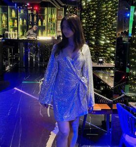 Sparkling Wrap Dress
