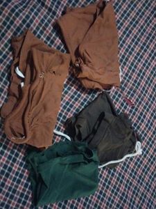nylon Briefs Total 5 ( used , repaired)
