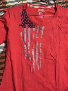 Jockey USA Flag Long Sleeve Top