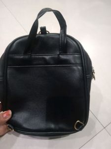 Sequin Panda Mini Backpack