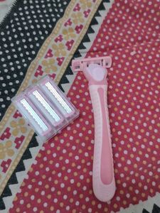 Pink Razor for Smooth Skin