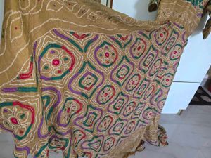 Beautiful Ethnic Gown with Bohemian Print