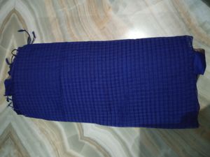 Blue Silk Cotton Saree