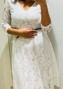 White Lace Dress