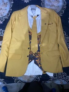 Blazer And Plant For Boys