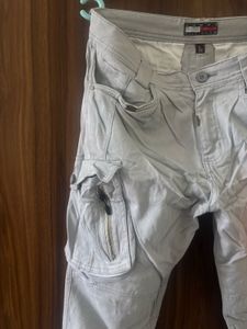 Men's Cargo Pants - Grey