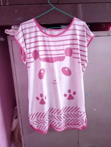 Cute Panda Sleepshirt for Women