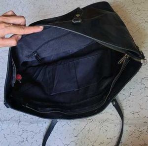 Stylish Black Tote Bag