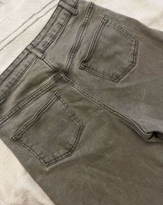 Grey Wide Leg/flared Jeans