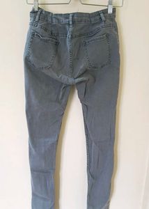 Grey Skinny Fit Jeans