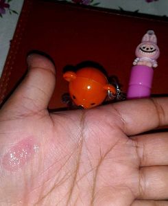 Ph Colour Changing Cute Bear Keychain &amp; Lip Gloss