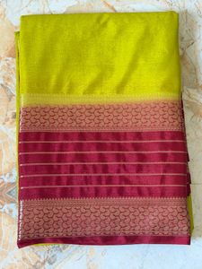 mysore crepe silk saree