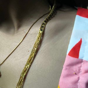 Gold Plated Peacock Necklace