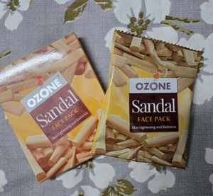 Ozone Sandal Face Pack - 3 Pac