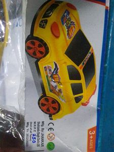 Yellow Car And Dumbo Truck Set