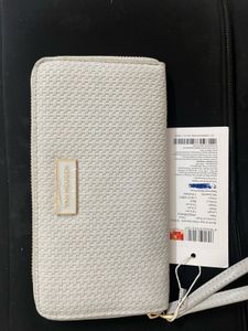 Van Heusen Textured Zip-Around Wallet