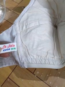 White Cotton Brand New Bra