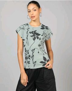 Shein Floral Print Tee top