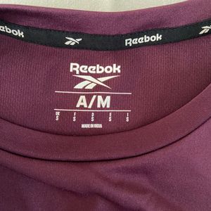Reebok Rich Maroon T-Shirt