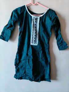 Denim Short Kurti