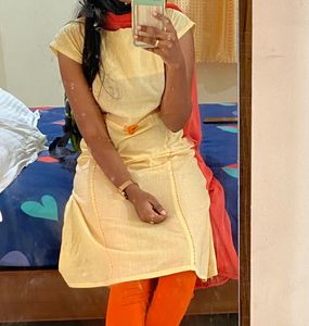 Yellow Casual Dress