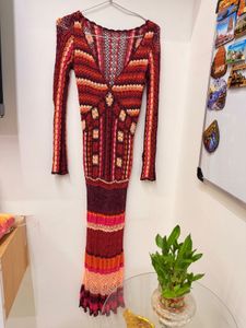 Boho Crochet Maxi Dress