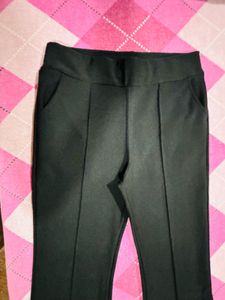 Black Flared Pants