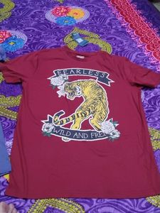 Fearless Tiger Graphic T-Shirt combo 3