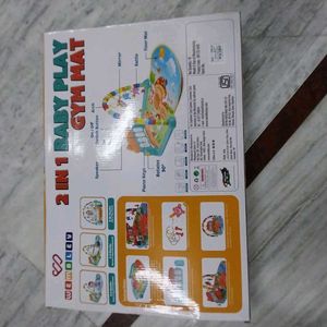 2 in 1 Baby Play Gym Mat