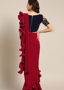 Red Saree