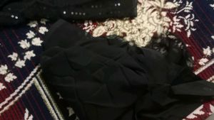 ❗ Black Sequined Saree❗