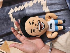 Funny Face Plush Keychain