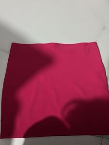Women's Pink Straight skirt