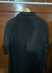 Men's Black Short Sleeve Shirt