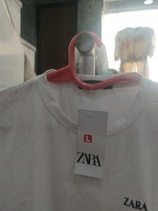 Zara White T-Shirt