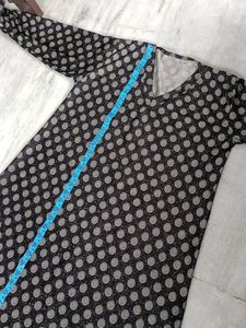 Elegant Polka Dot lycra Abaya  only