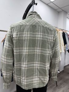 Men's Plaid Button-Up Shirt