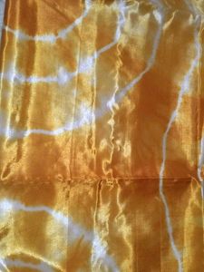 Golden Silk Saree
