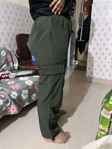 Olive Green Cargo Pants